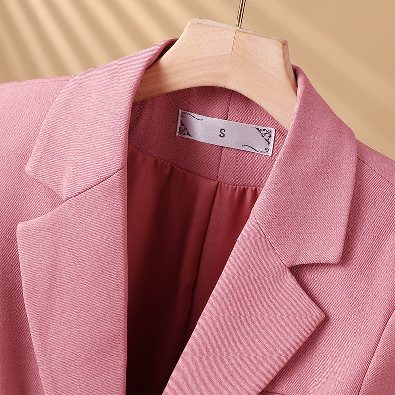 Women's Tailored Notch-Lapel Lightweight Blazer