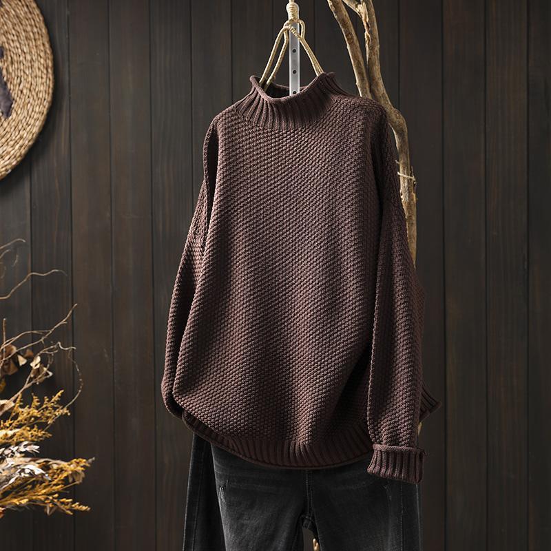 Women's Lightweight Knit Sweater with Relaxed Fit
