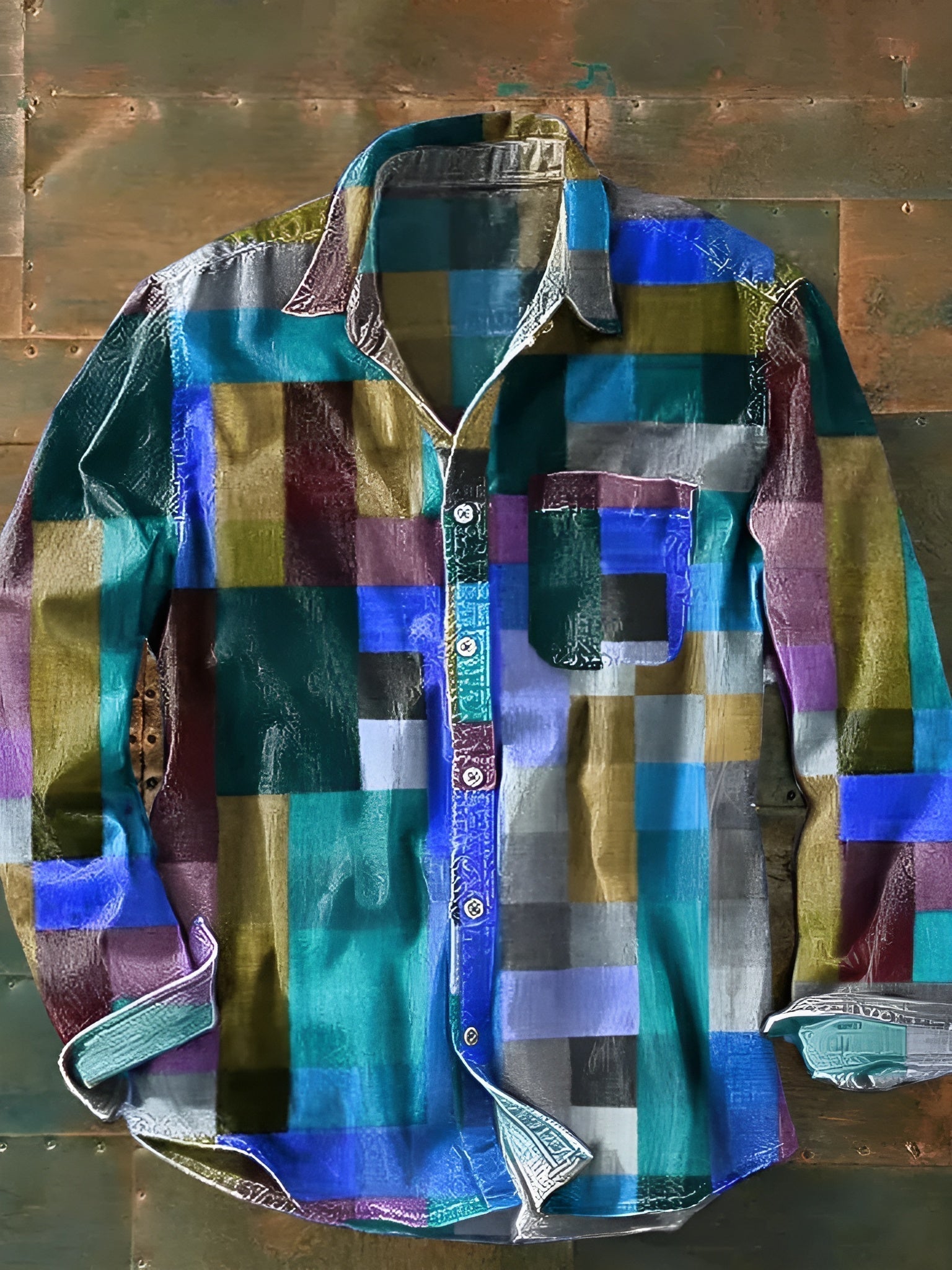 Aleksander | Stylish elegant shirt with practical pocket for any occasion
