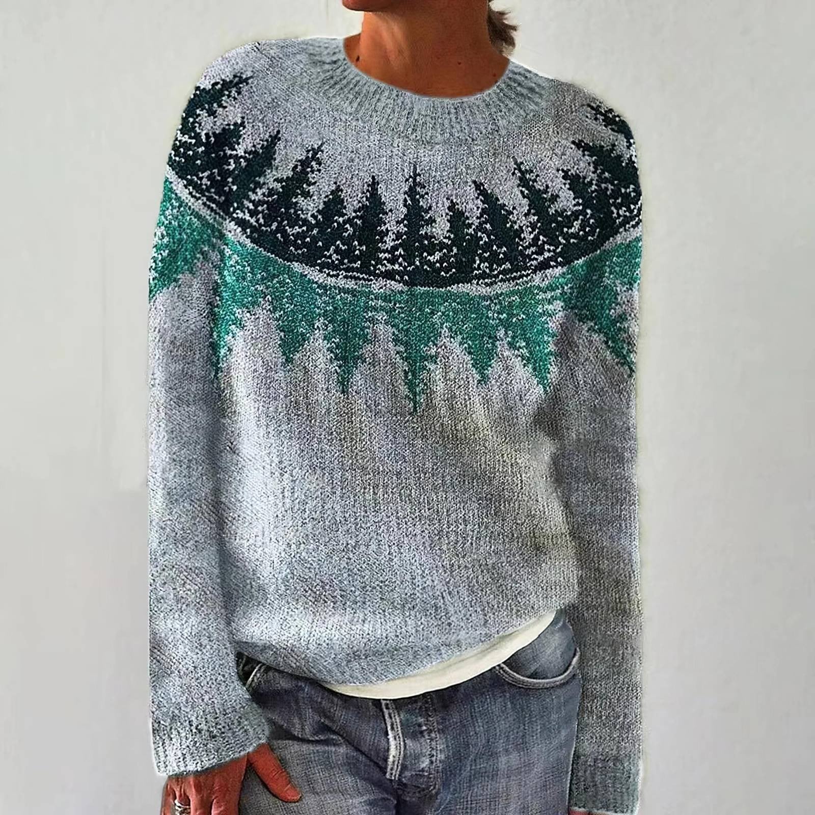 Luna™ - Stylish Retro Knit Sweater Made of Ultra-Soft and Comfortable Material