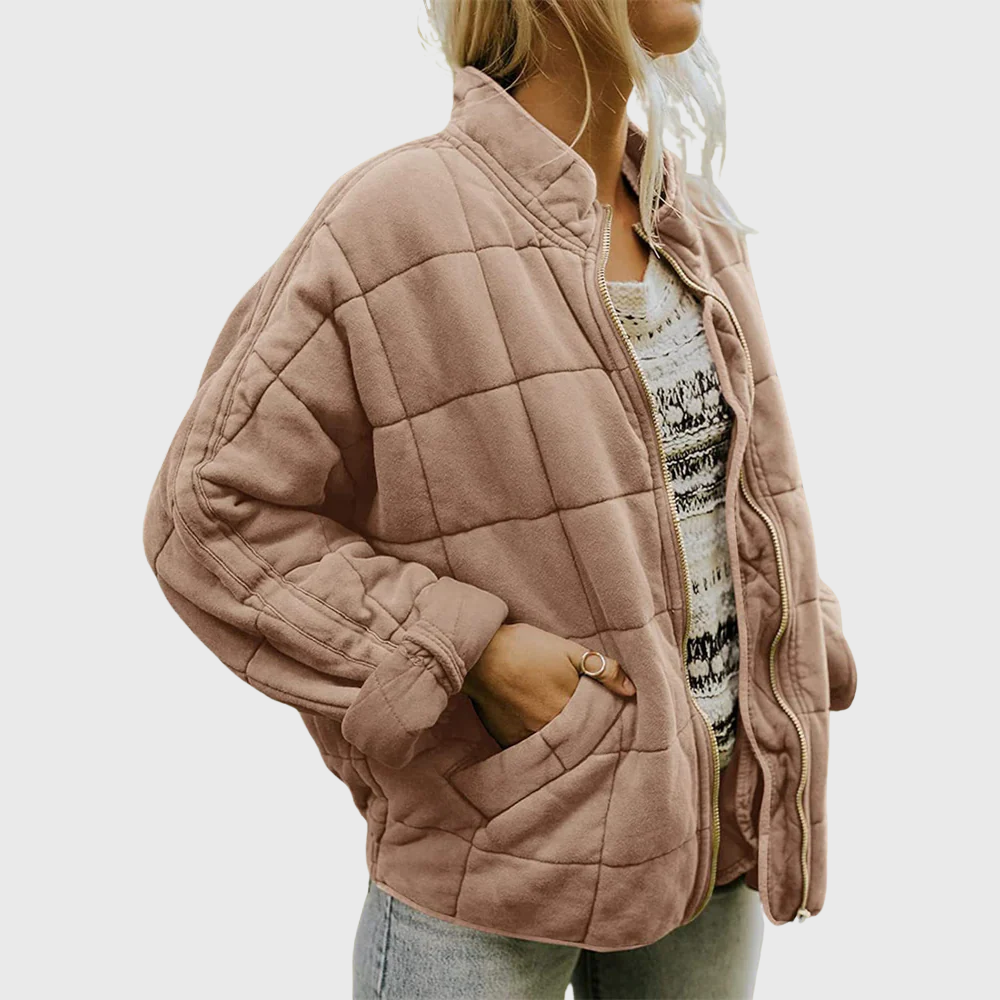 Women's Mid-Season Oversized Lightly Padded Jacket