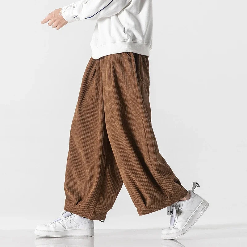 Enso Velvet Corduroy Pants for an Elegant and Comfortable Style