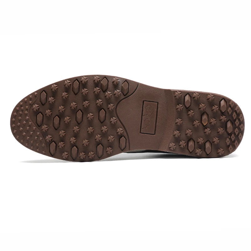 Men's Golf Sneakers with Added EVA Cushioning and Non-Slip Traction Sole