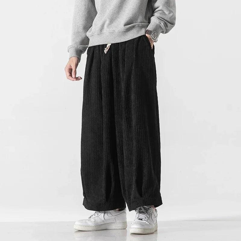 Enso Velvet Corduroy Pants for an Elegant and Comfortable Style
