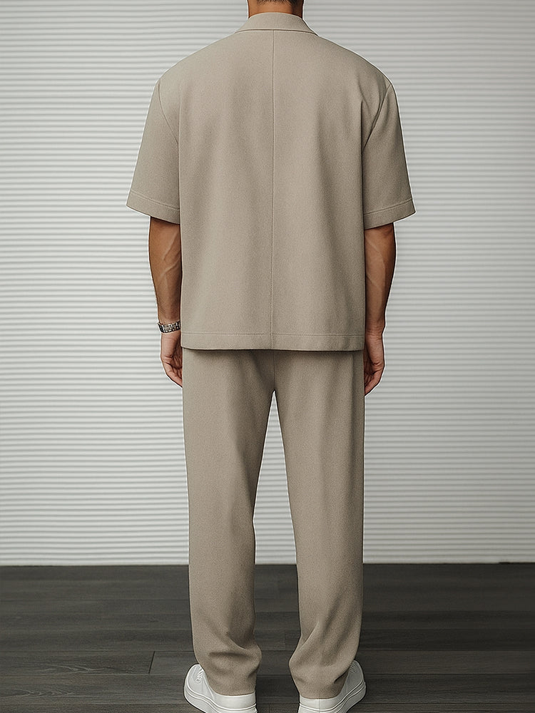 Casual Elegant Set with Blazer and Pants for a Modern Style