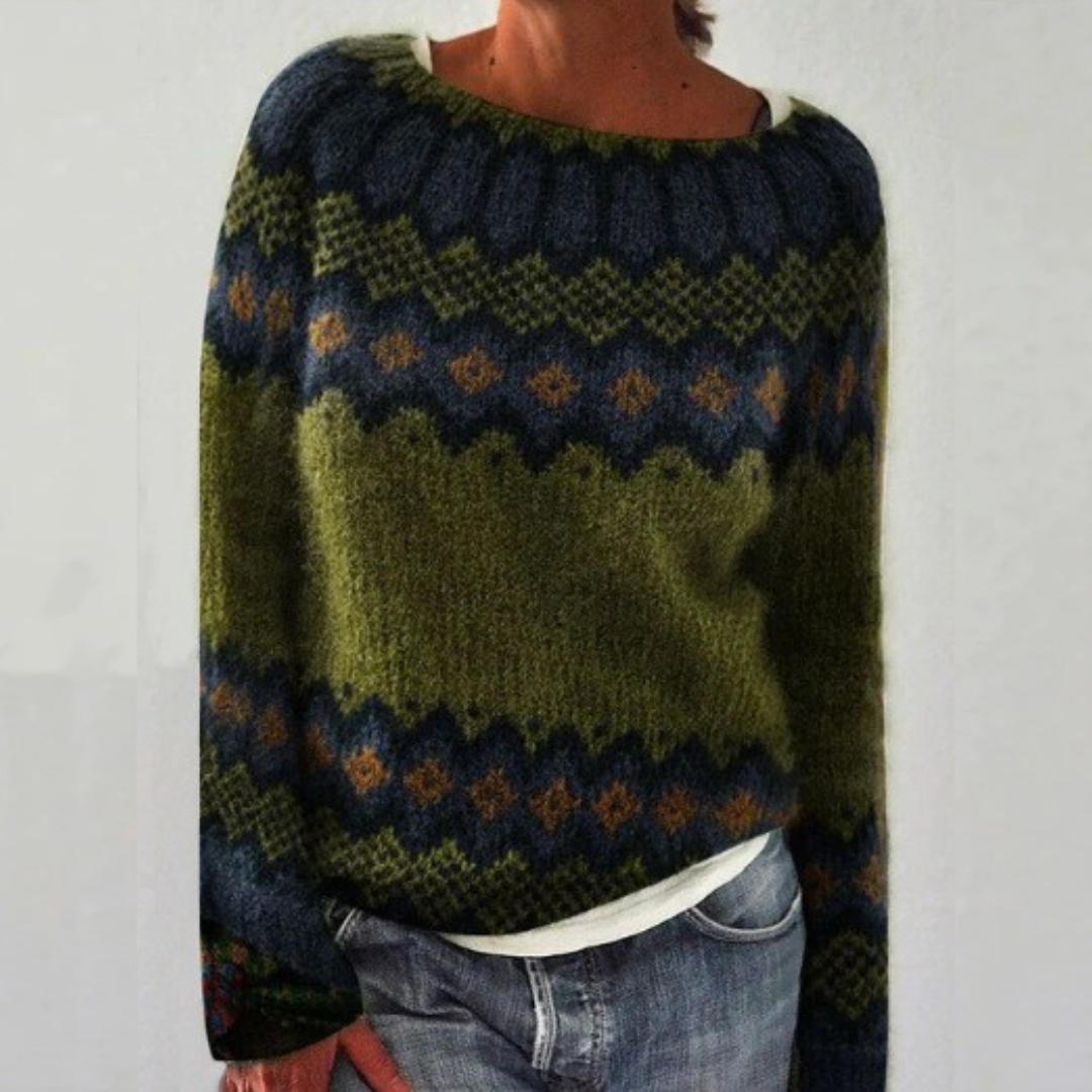 Anita™ - Comfortable and Stylish Retro Sweater for an Exceptional Look