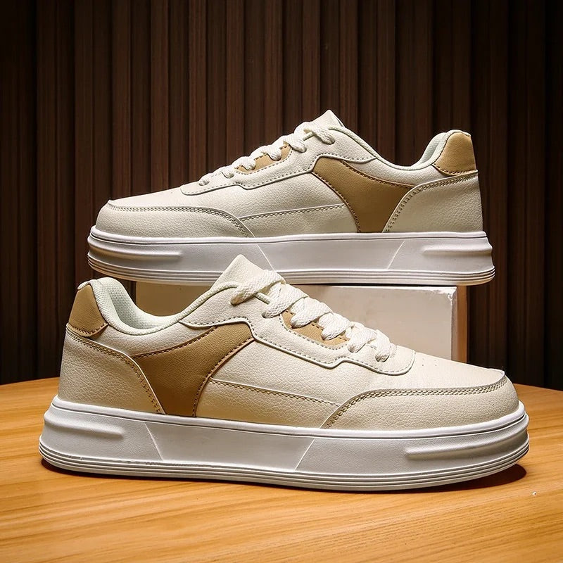 Men Canvas Sneakers with EVA Cushioned Footbed and Italian Color Accents