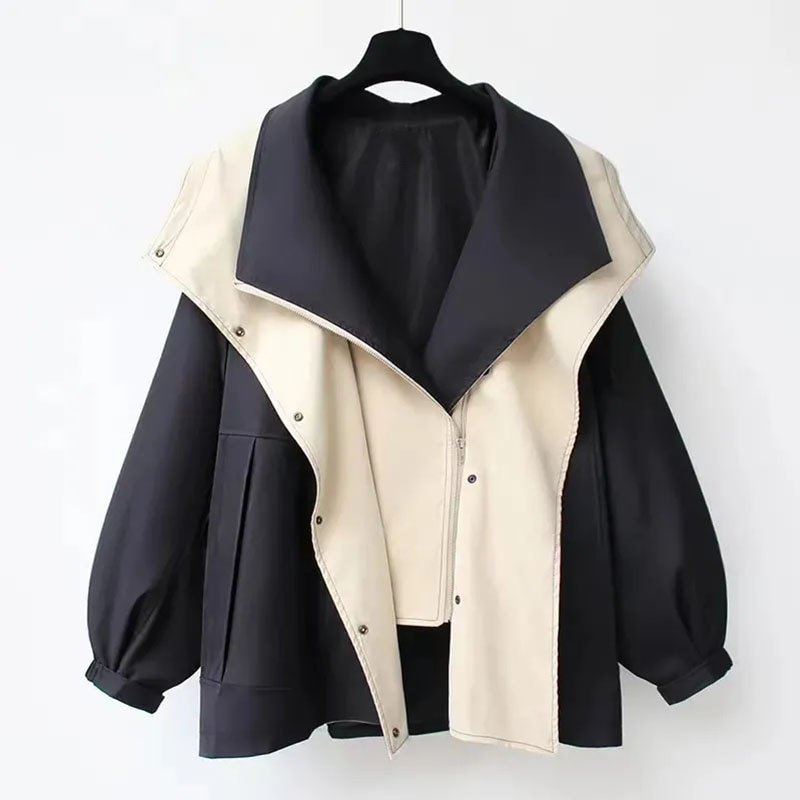 Scarlett™ - Trendy Waterproof Trench Coat for Chic Protection and Sophisticated Look