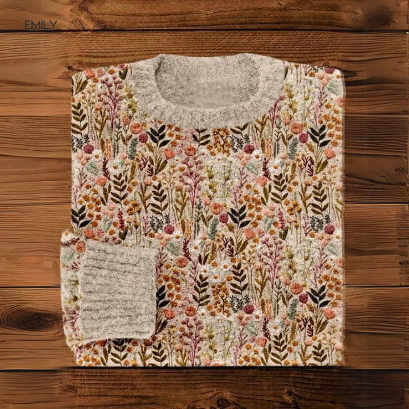 Jena - Stylish and Cozy Sweater Made of High-Quality Loose Material