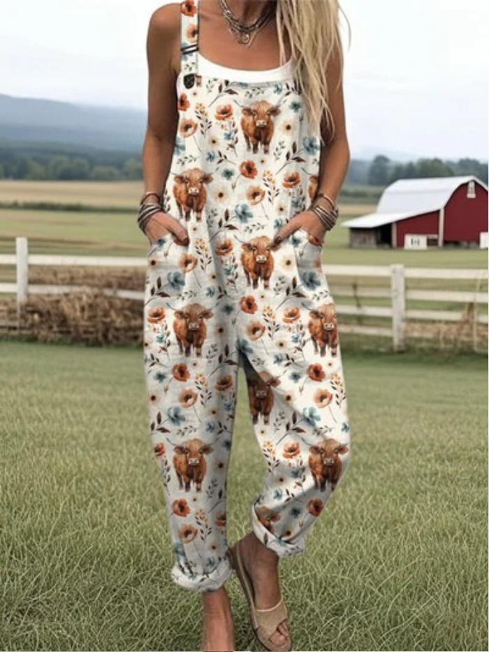 Melany™ – Elegant and Comfortable Artistic Jumpsuit for All Occasions