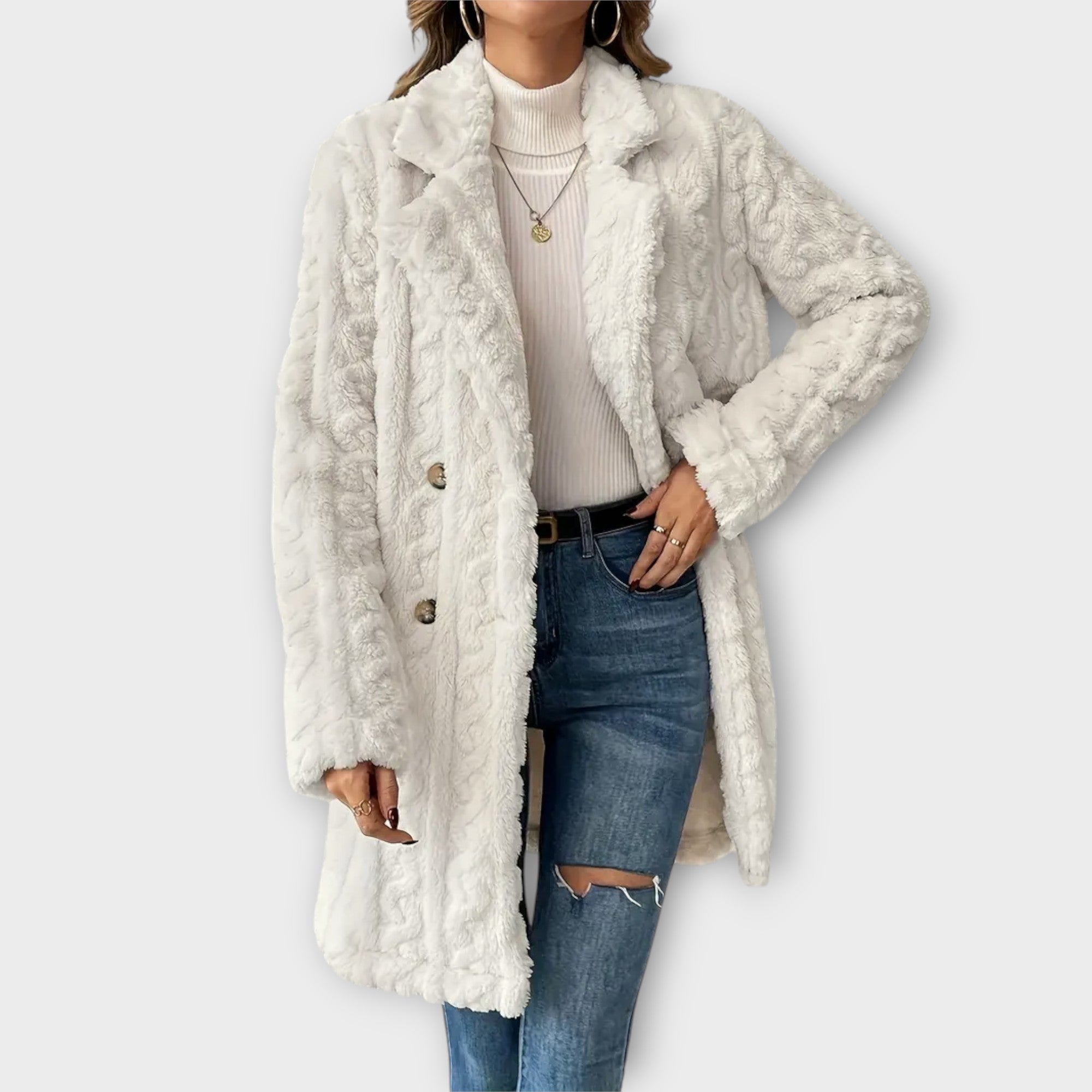 Amana™ Stylish Teddy Fur Coat for Elegant Warmth and Unparalleled Comfort