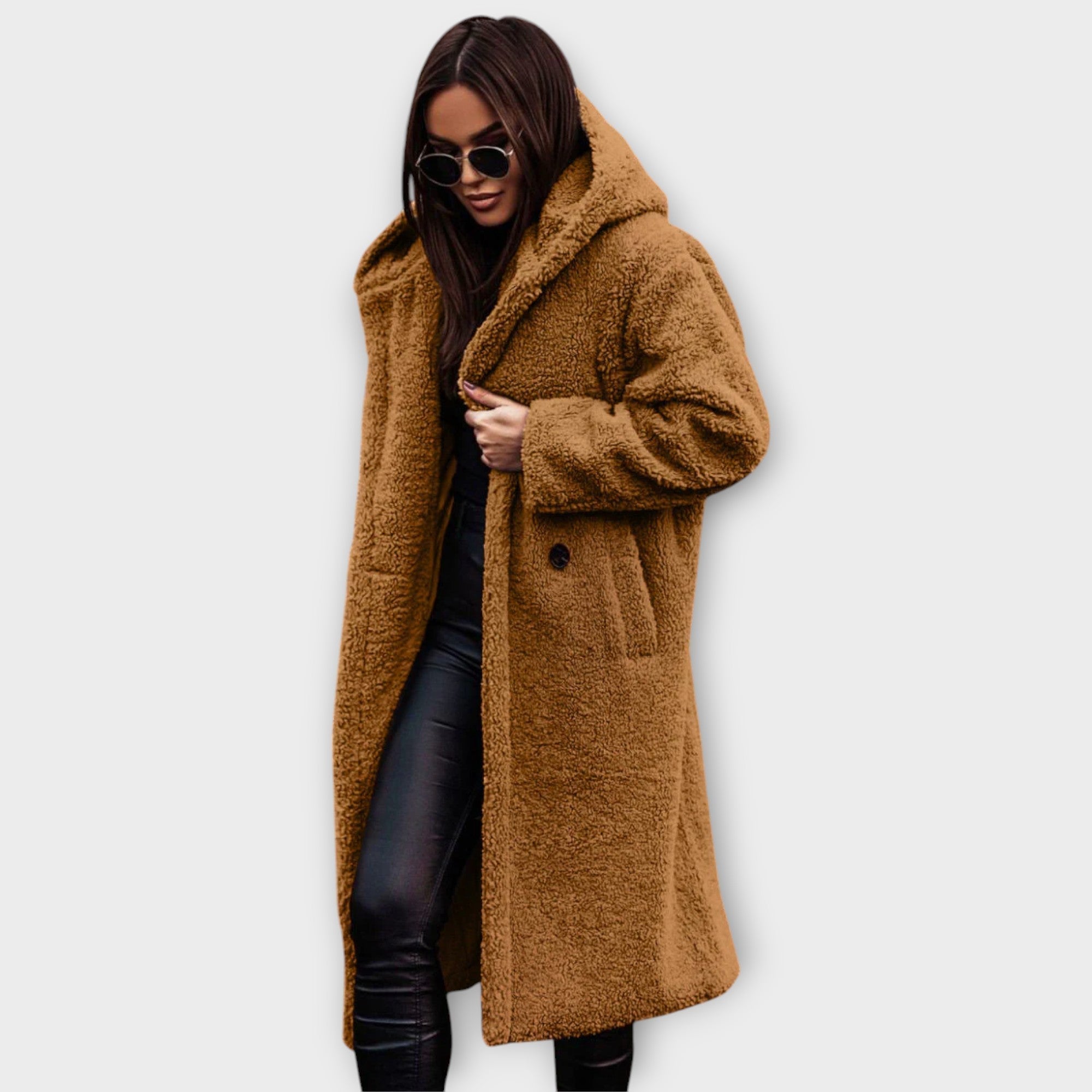 Amelia™ | Cozy Warm and Stylish Winter Jacket with Hood for Comfortable Winter Days