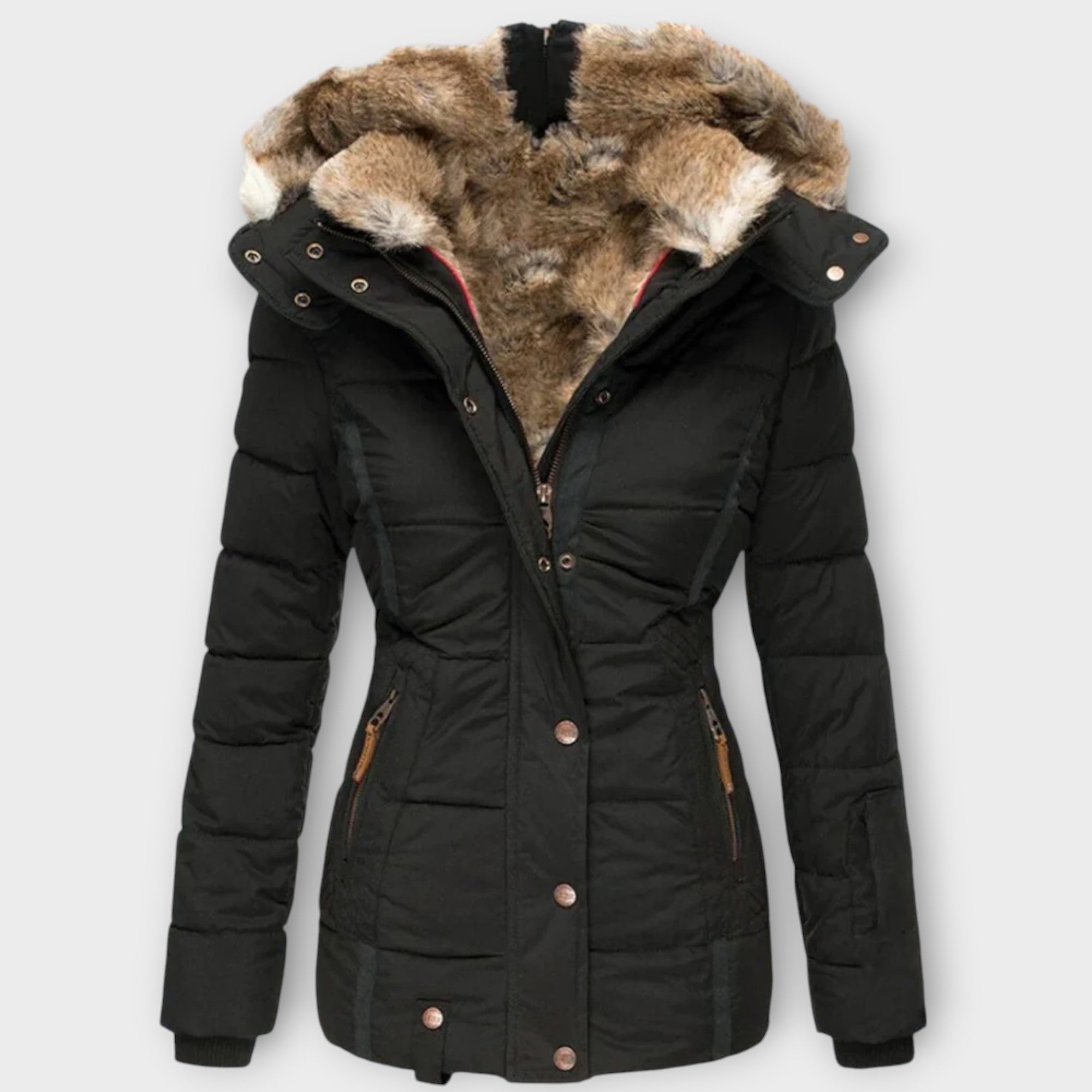Aurora™ | Stylish winter coat made of cozy fur for elegant looks