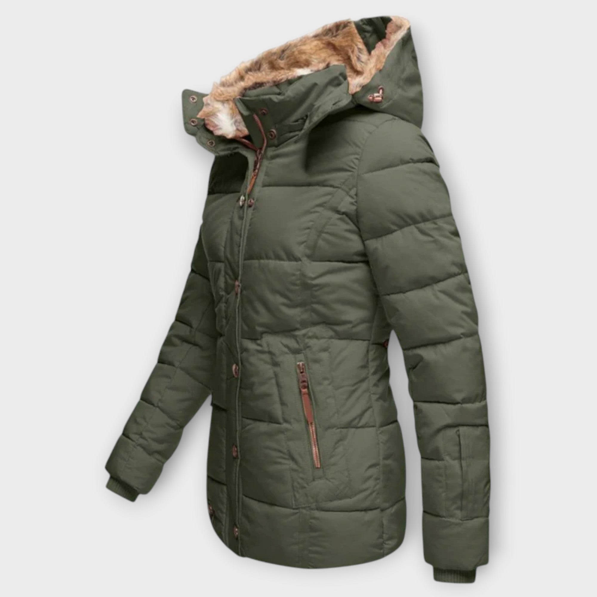 Aurora™ | Stylish winter coat made of cozy fur for elegant looks