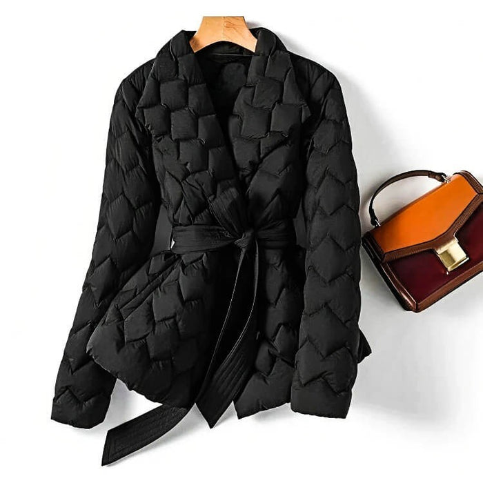 Avery™ - Chic Quilted Down Coat for a Trendy and Elegant Appearance