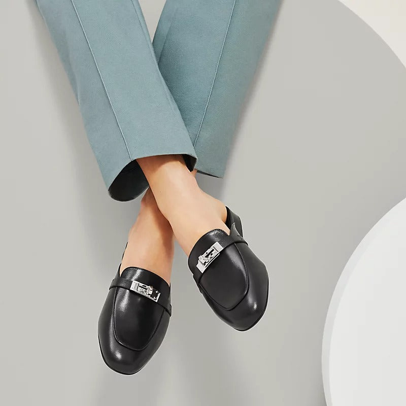 ÉPURE | Elegant Luxury Mules for a Refined Style