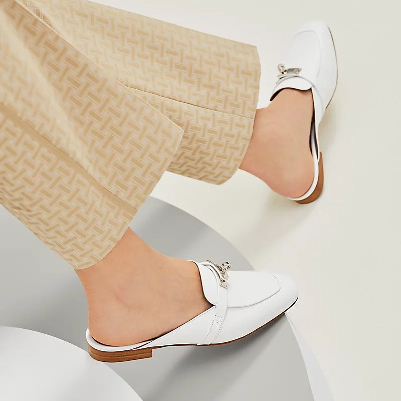 ÉPURE | Elegant Luxury Mules for a Refined Style