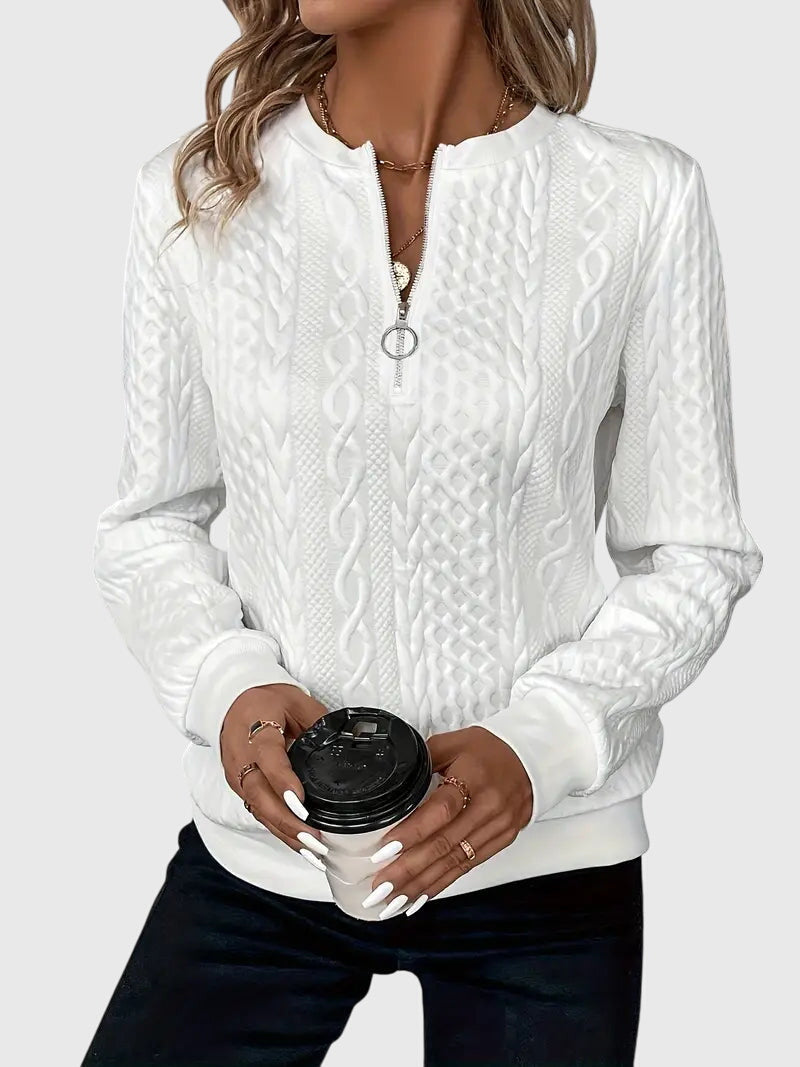 Nora™ | Elegant Textile Zipper for Stylish Comfort