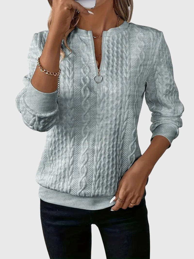 Nora™ | Elegant Textile Zipper for Stylish Comfort
