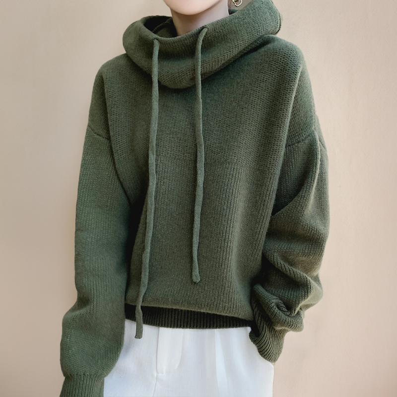 Women's Ultra-Soft Plush Hoodie with Loose Fit