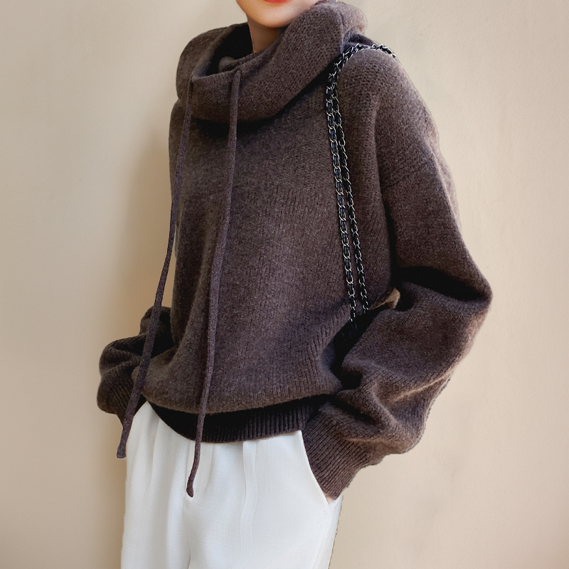 Women's Ultra-Soft Plush Hoodie with Loose Fit