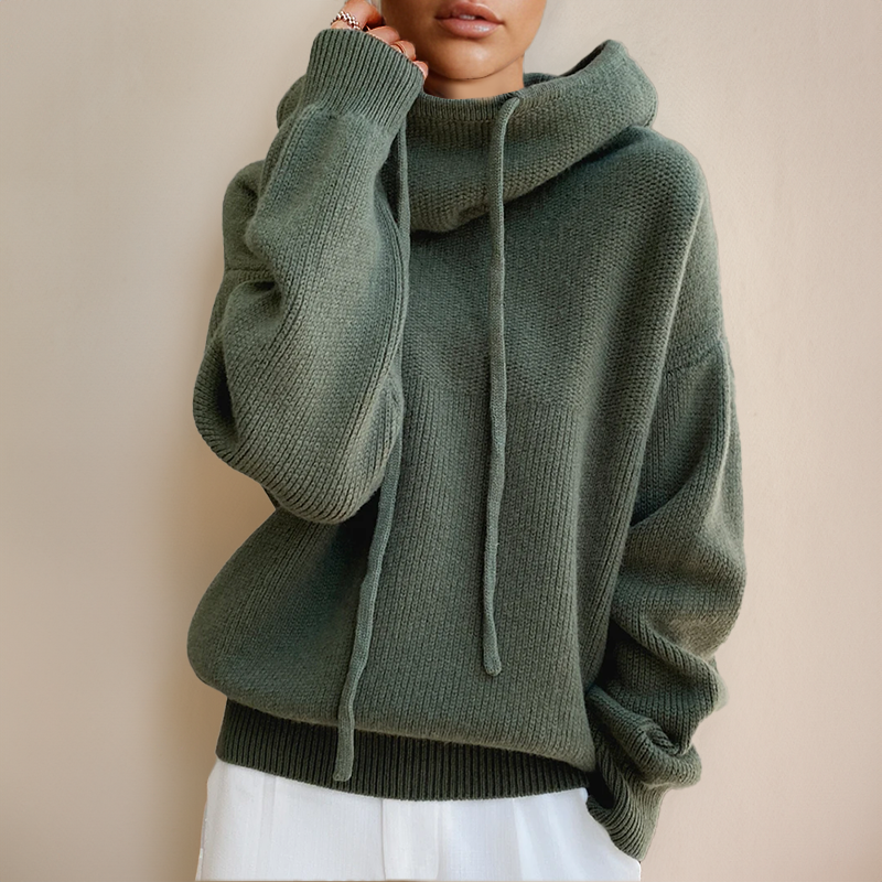 Women's Ultra-Soft Plush Hoodie with Loose Fit
