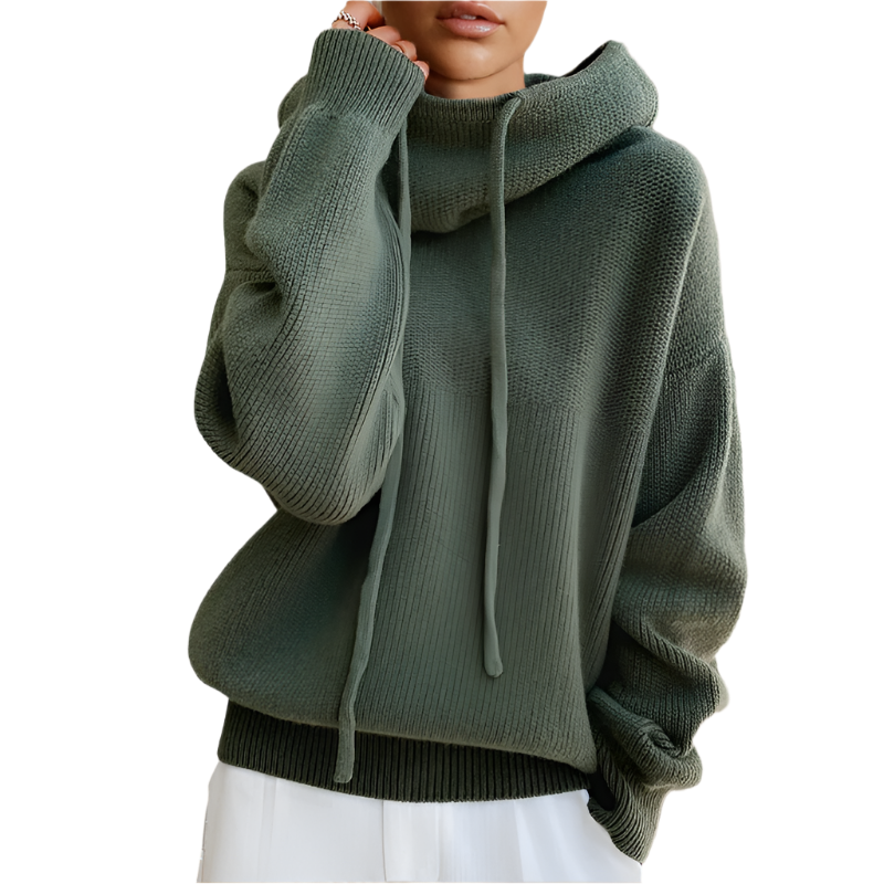 Women's Ultra-Soft Plush Hoodie with Loose Fit