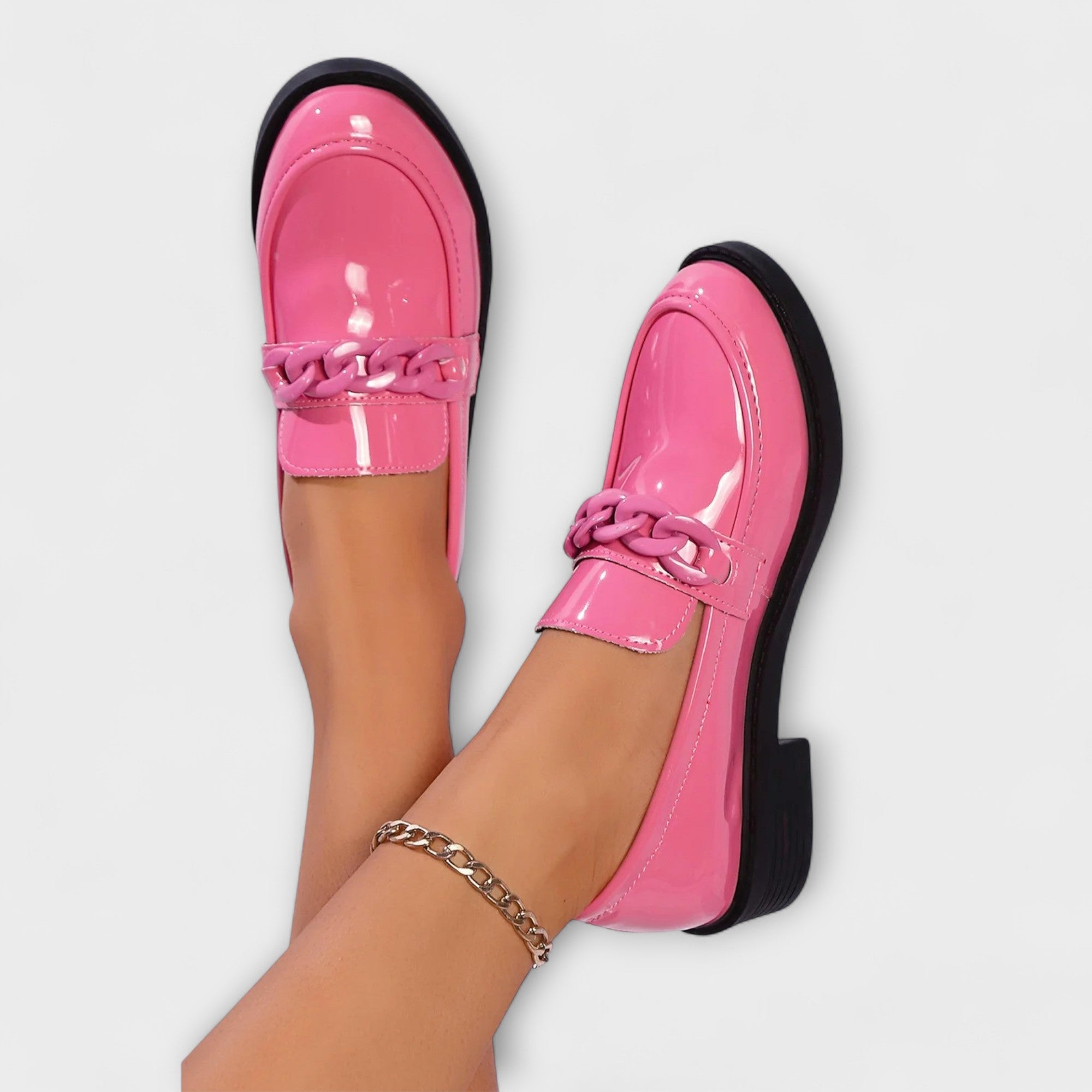 Lumi – Round Teen Formal Casual Loafers for a Trendy and Comfortable Street Style