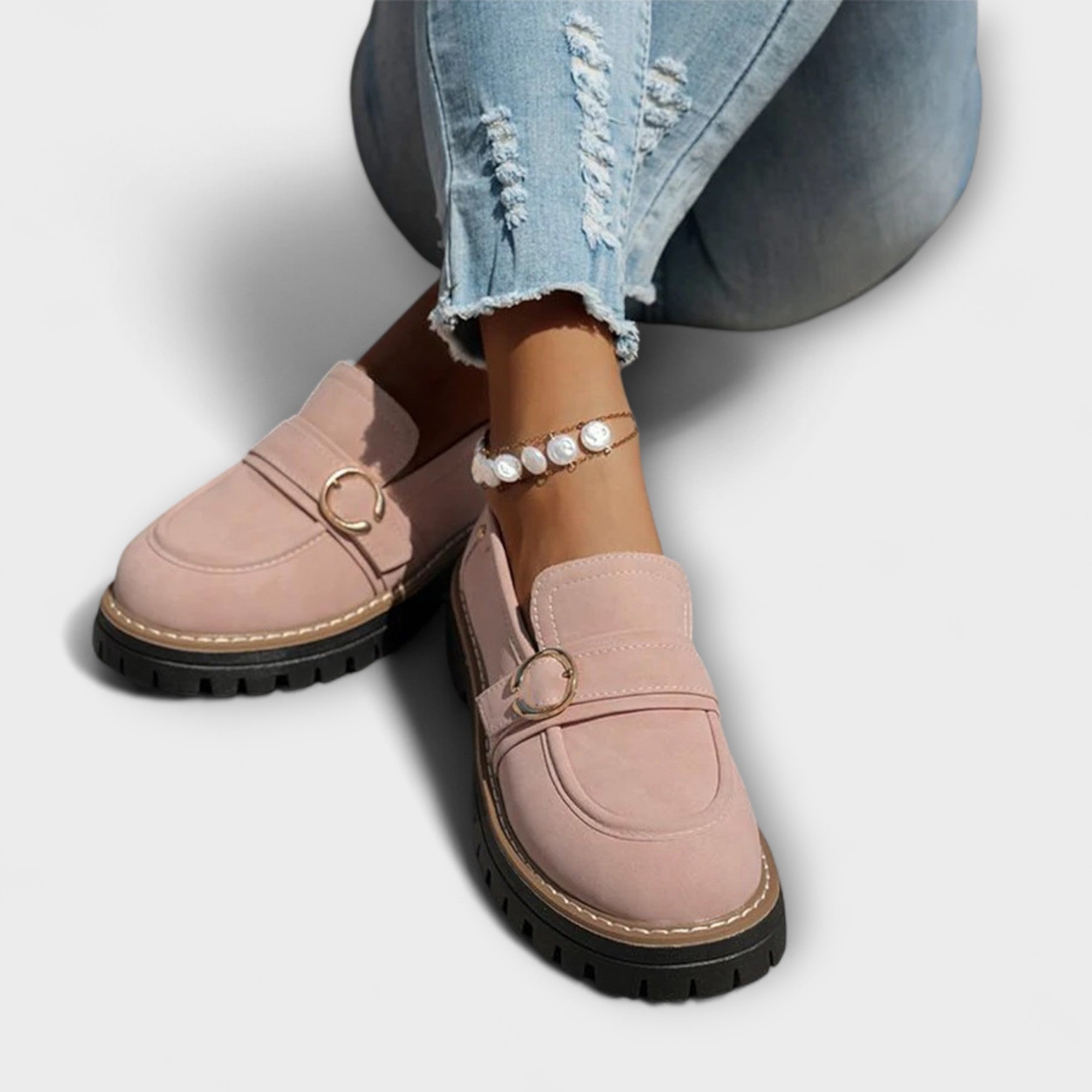 Lora – Stylish, lightweight loafers with a rounded toe for unmatched comfort