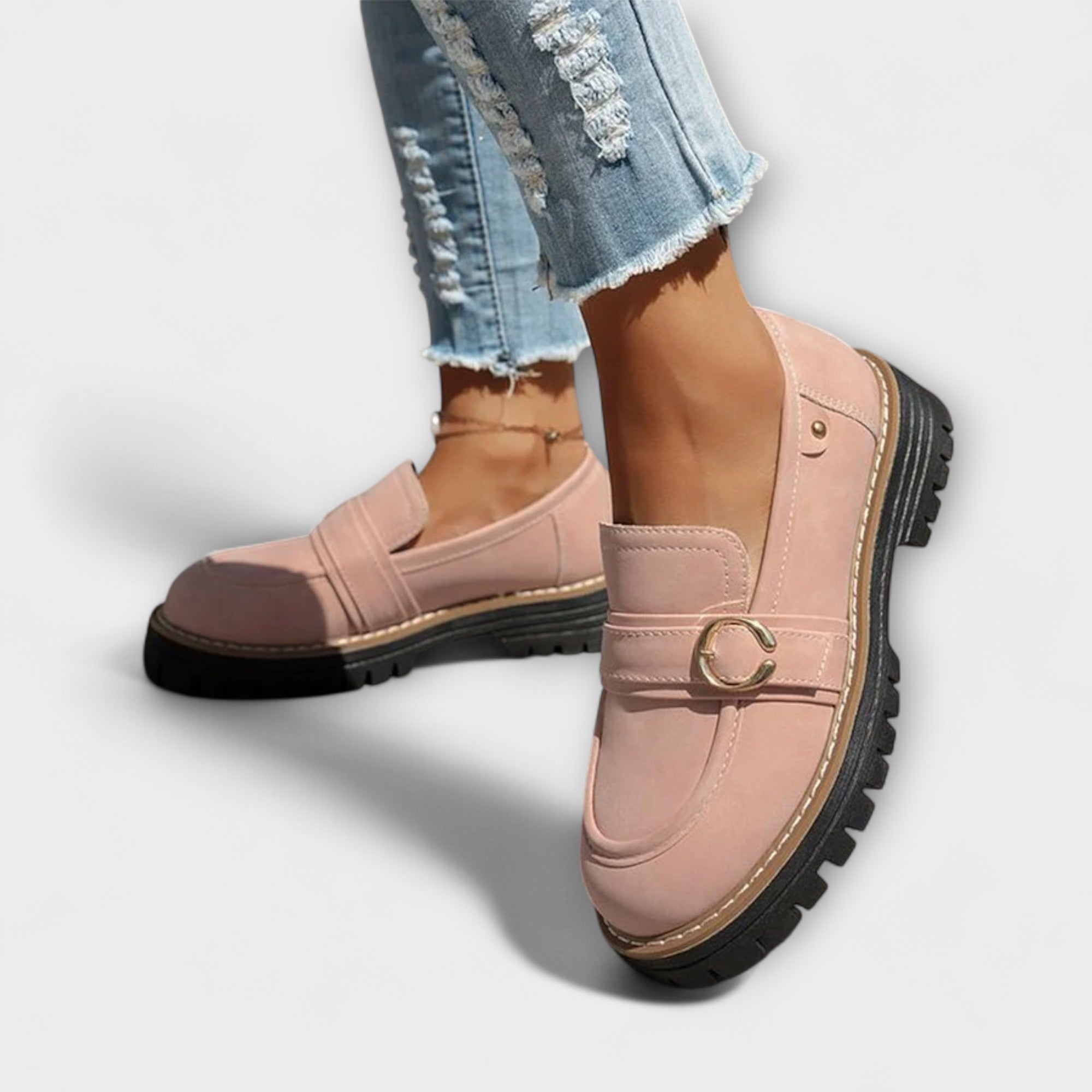 Lora – Stylish, lightweight loafers with a rounded toe for unmatched comfort