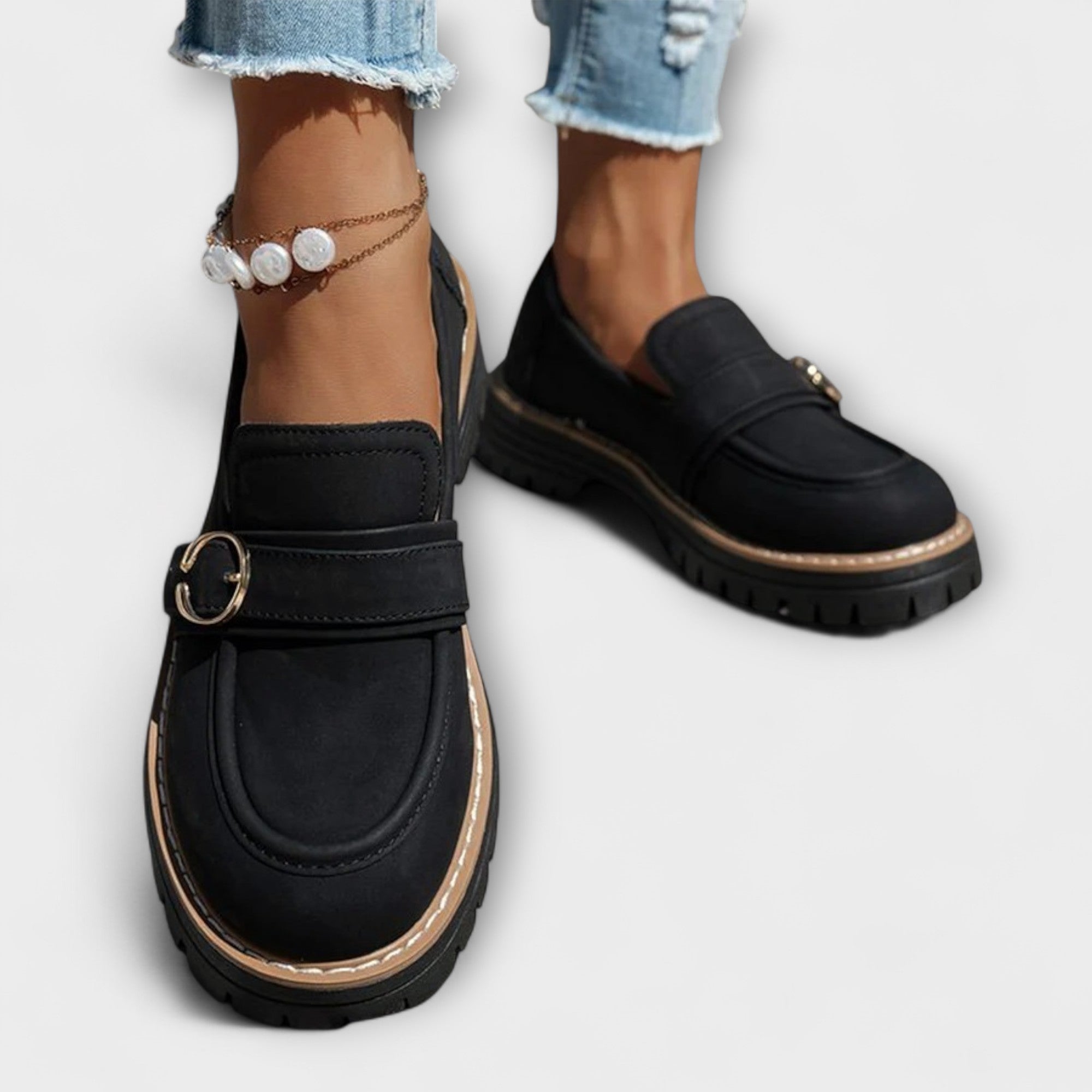 Lora – Stylish, lightweight loafers with a rounded toe for unmatched comfort