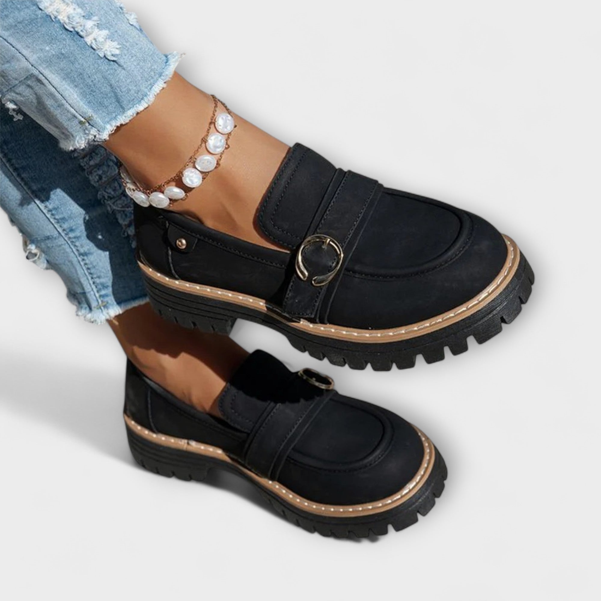 Lora – Stylish, lightweight loafers with a rounded toe for unmatched comfort