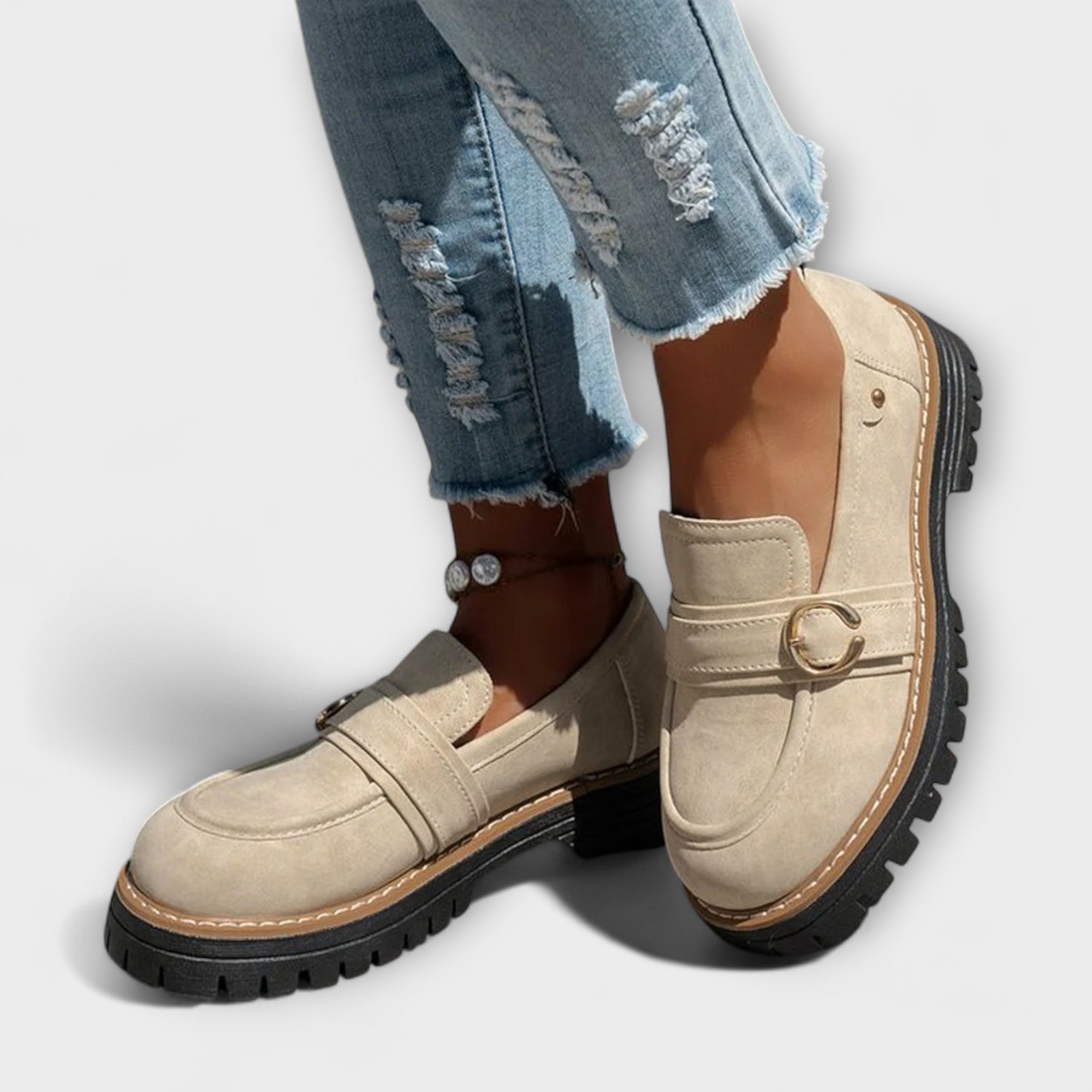 Lora – Stylish, lightweight loafers with a rounded toe for unmatched comfort
