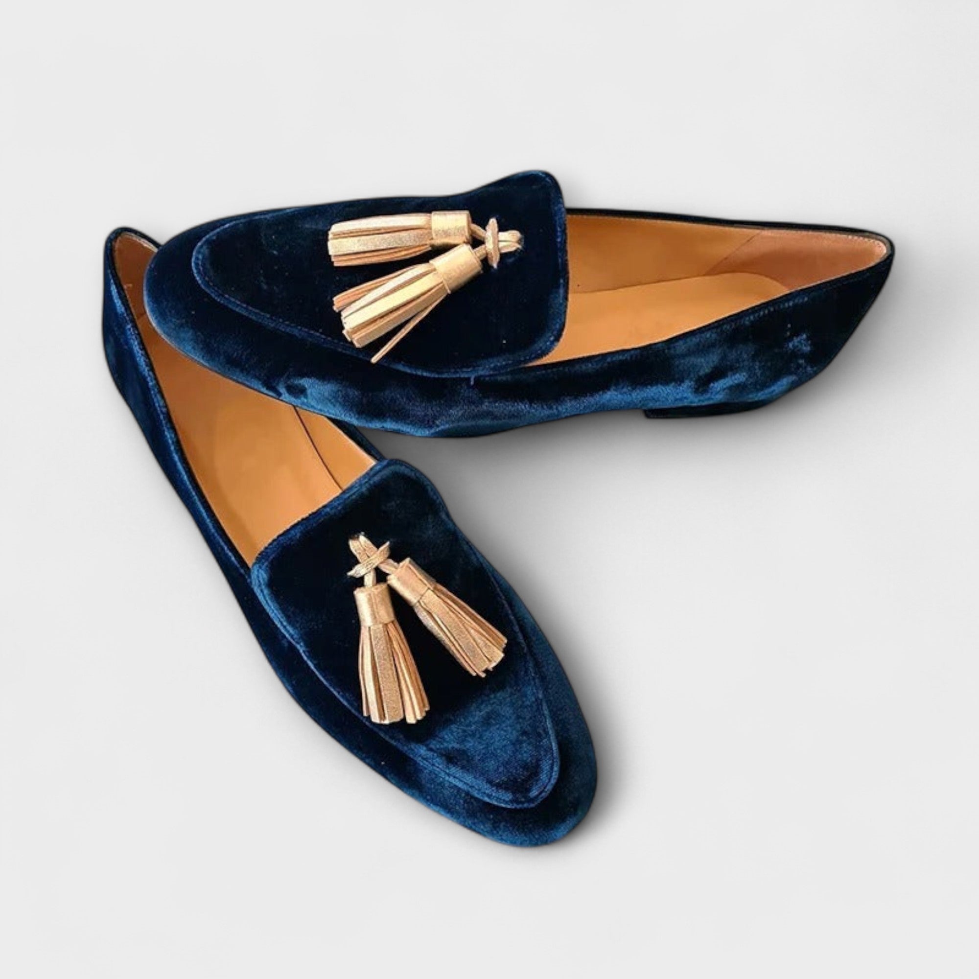 Quinnlyn – Elegant Vintage-Style Loafers with Fashionable Tassels for a Retro Chic