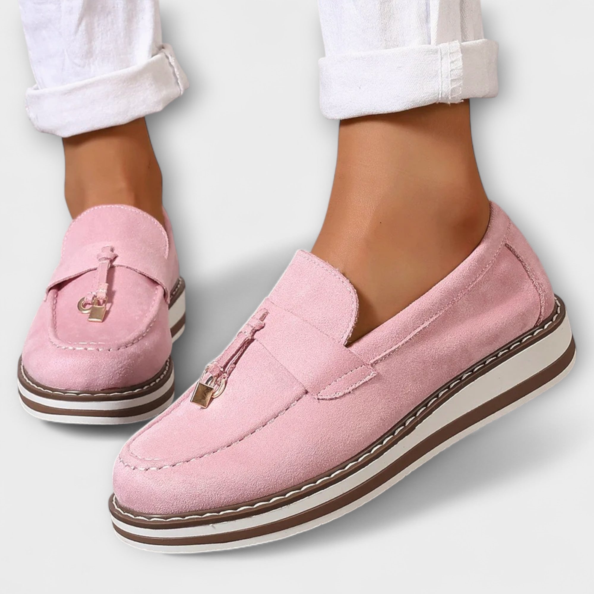 Halo – Trendy Casual Loafer with Elegant Round Toe Design