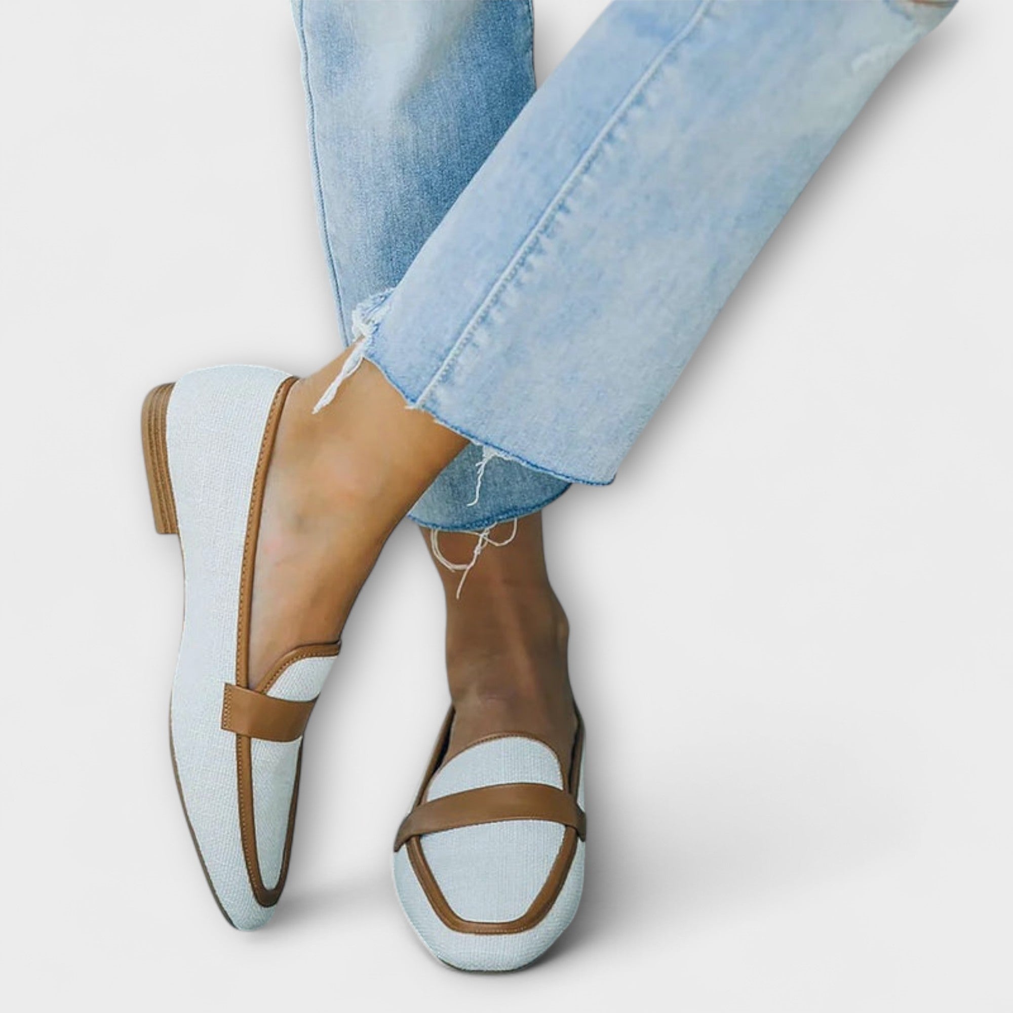 Elowen – Stylish Retro Loafers for a Casual and Versatile Look