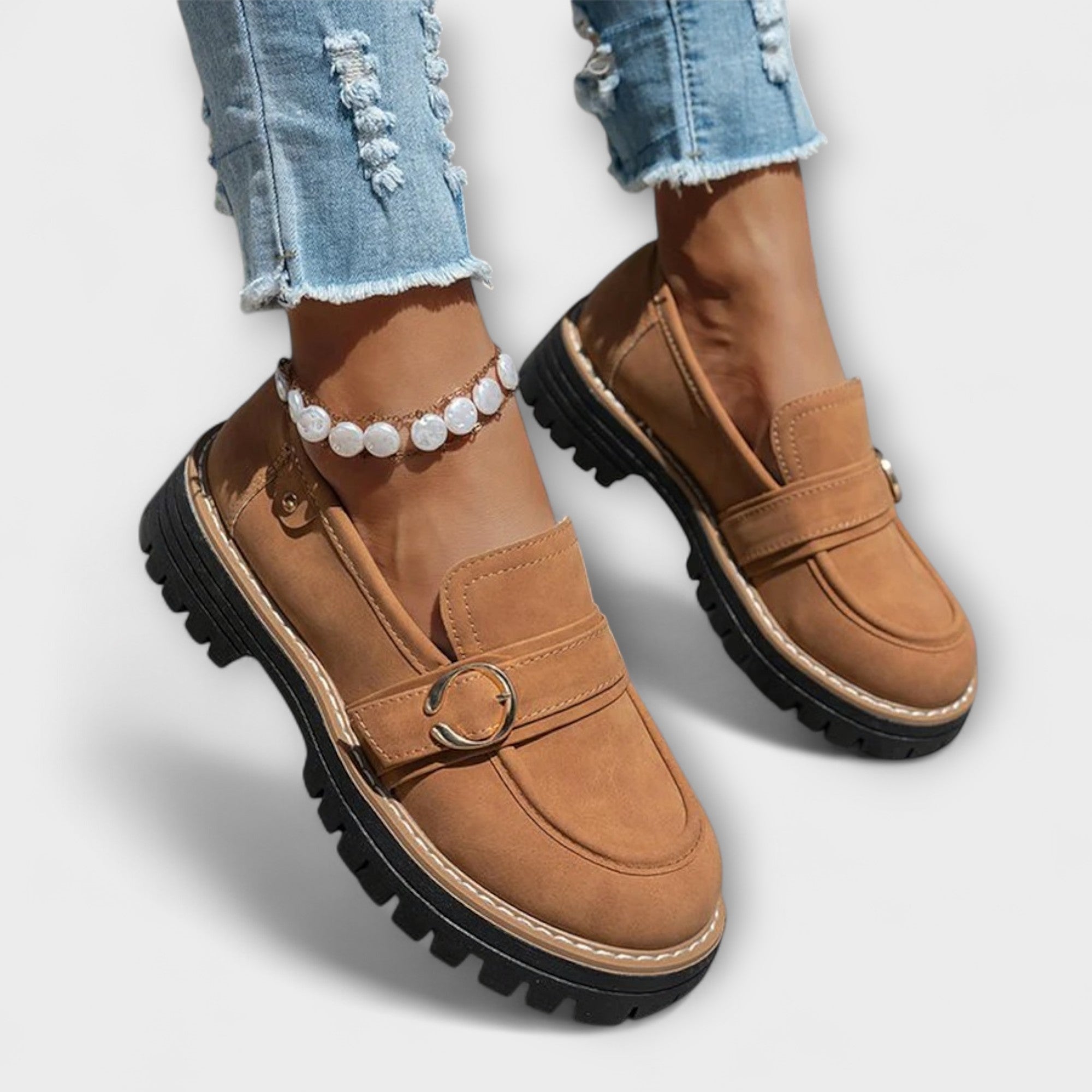 Lora – Stylish, lightweight loafers with a rounded toe for unmatched comfort