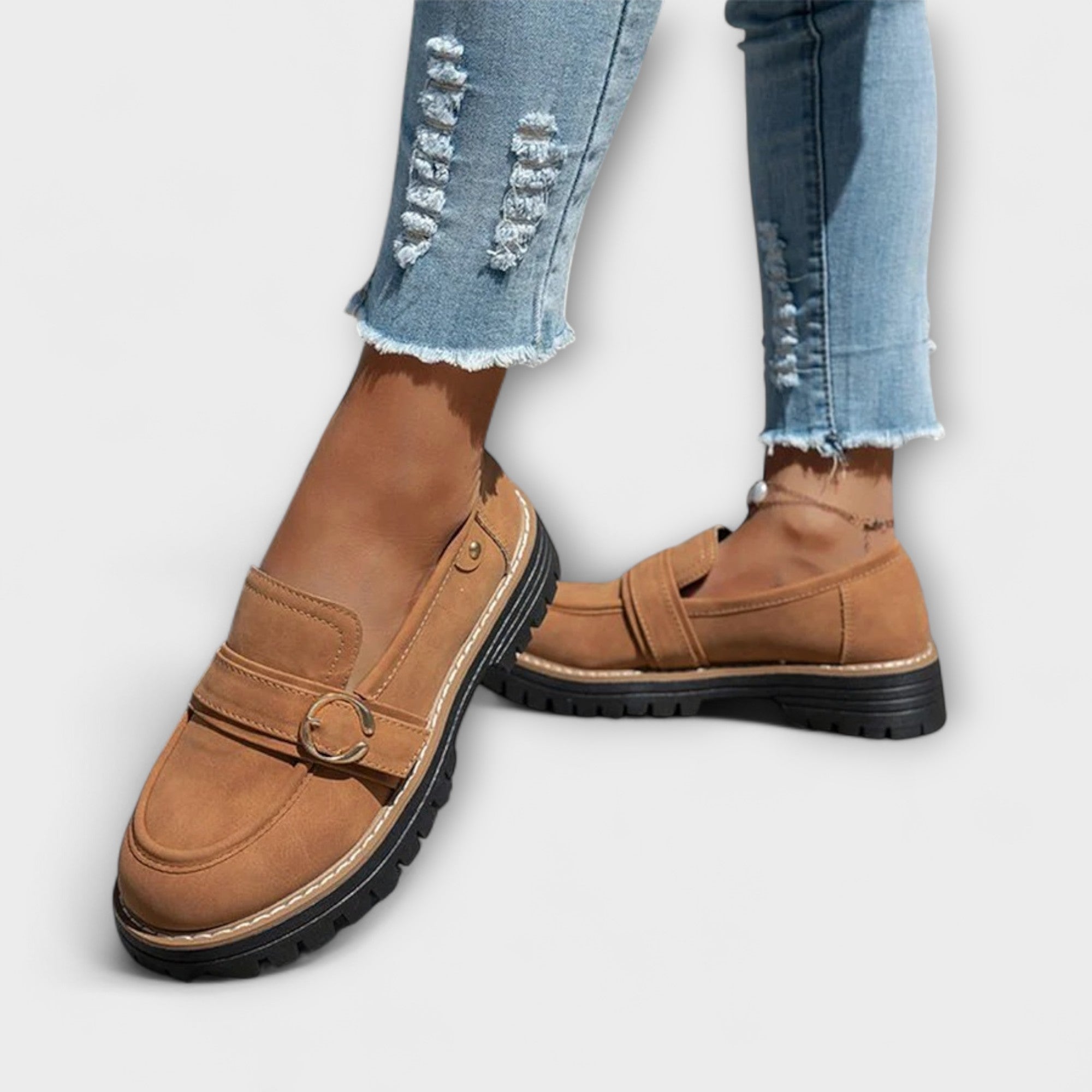 Lora – Stylish, lightweight loafers with a rounded toe for unmatched comfort