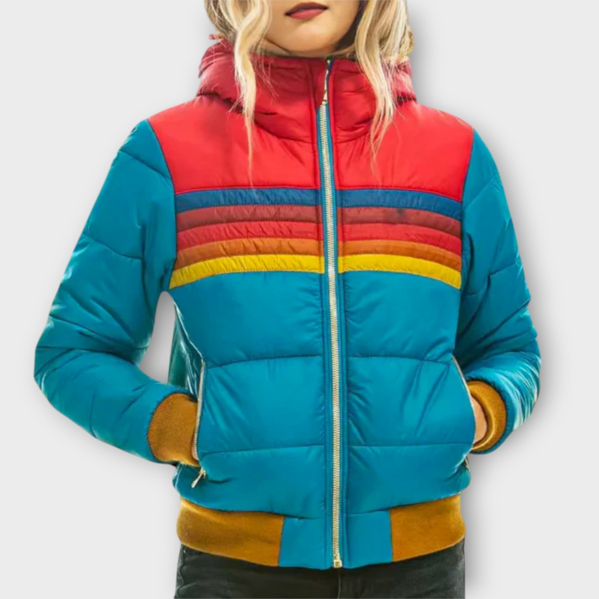 Elena™ | Stylish Quilted Jacket for Warm Elegance and Trendy Look