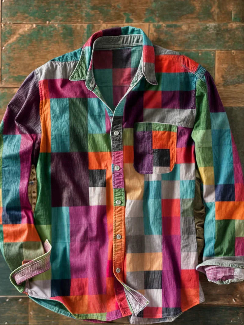 Aleksander | Stylish elegant shirt with practical pocket for any occasion