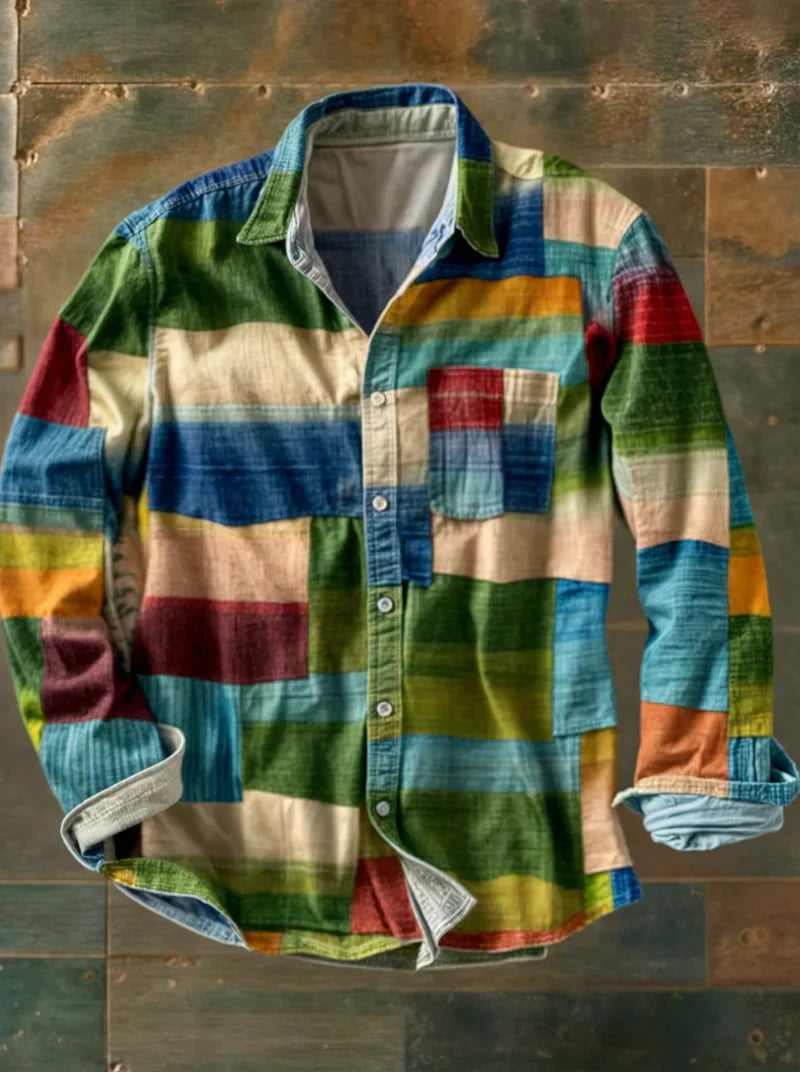 Aleksander | Stylish elegant shirt with practical pocket for any occasion