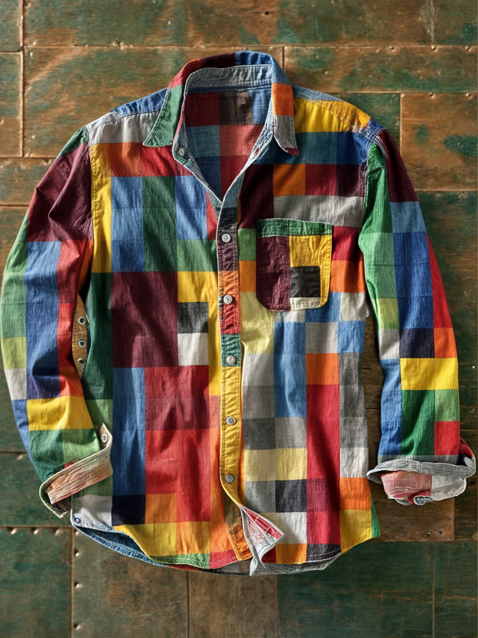 Aleksander | Stylish elegant shirt with practical pocket for any occasion