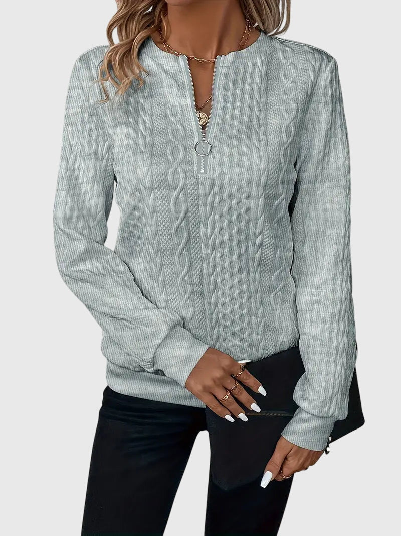 Nora™ | Elegant Textile Zipper for Stylish Comfort