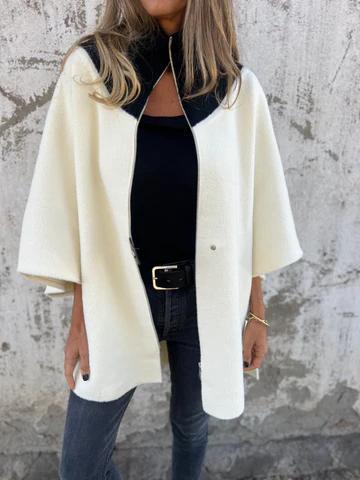 Alessia | Trendy Stand Collar Half-Zip Jacket - Exclusive Limited Edition