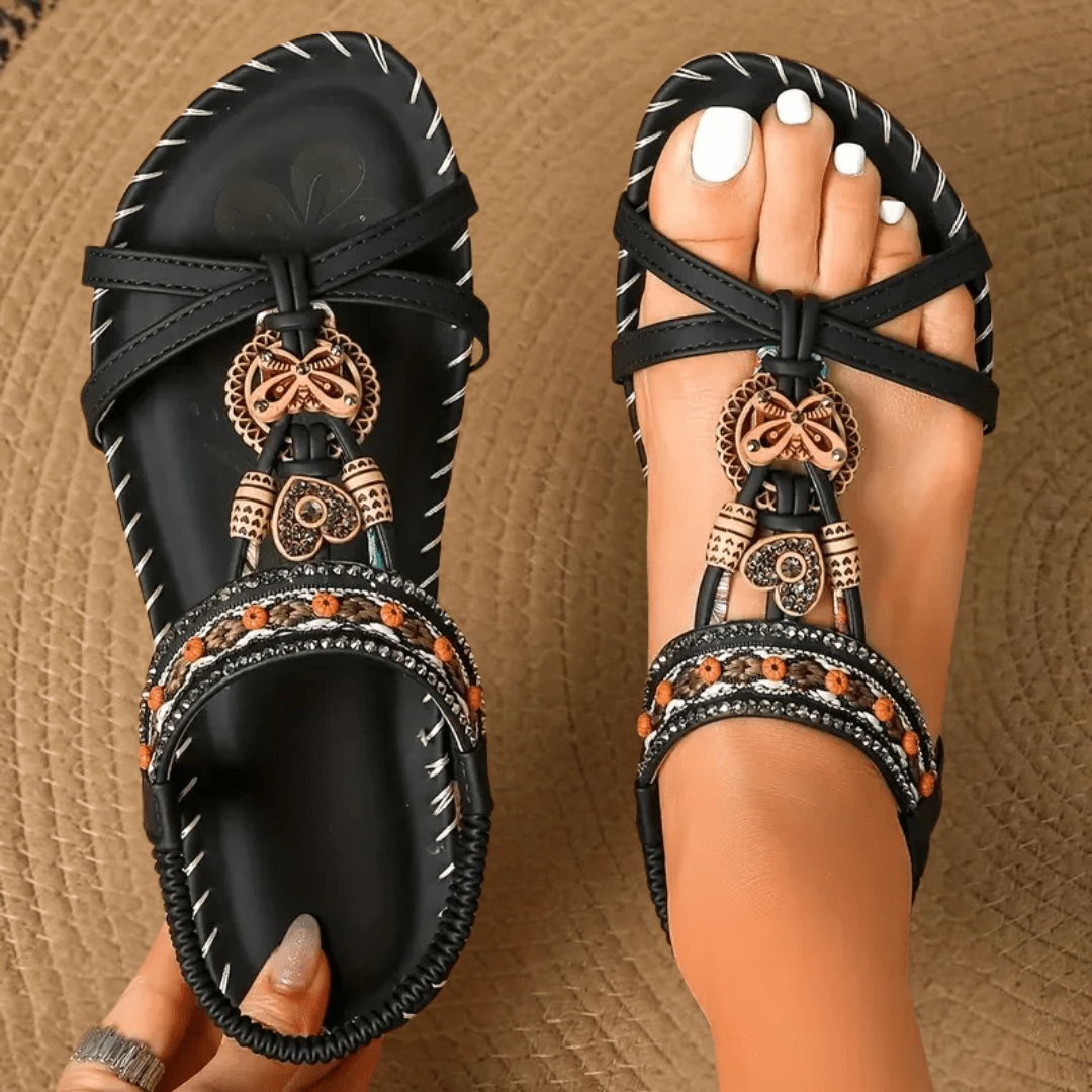 Sienna™ | Elegant Orthopedic Ibiza-Style Sandals for Maximum Comfort