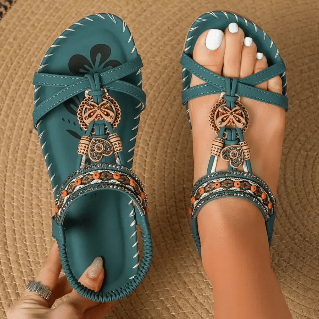 Sienna™ | Elegant Orthopedic Ibiza-Style Sandals for Maximum Comfort