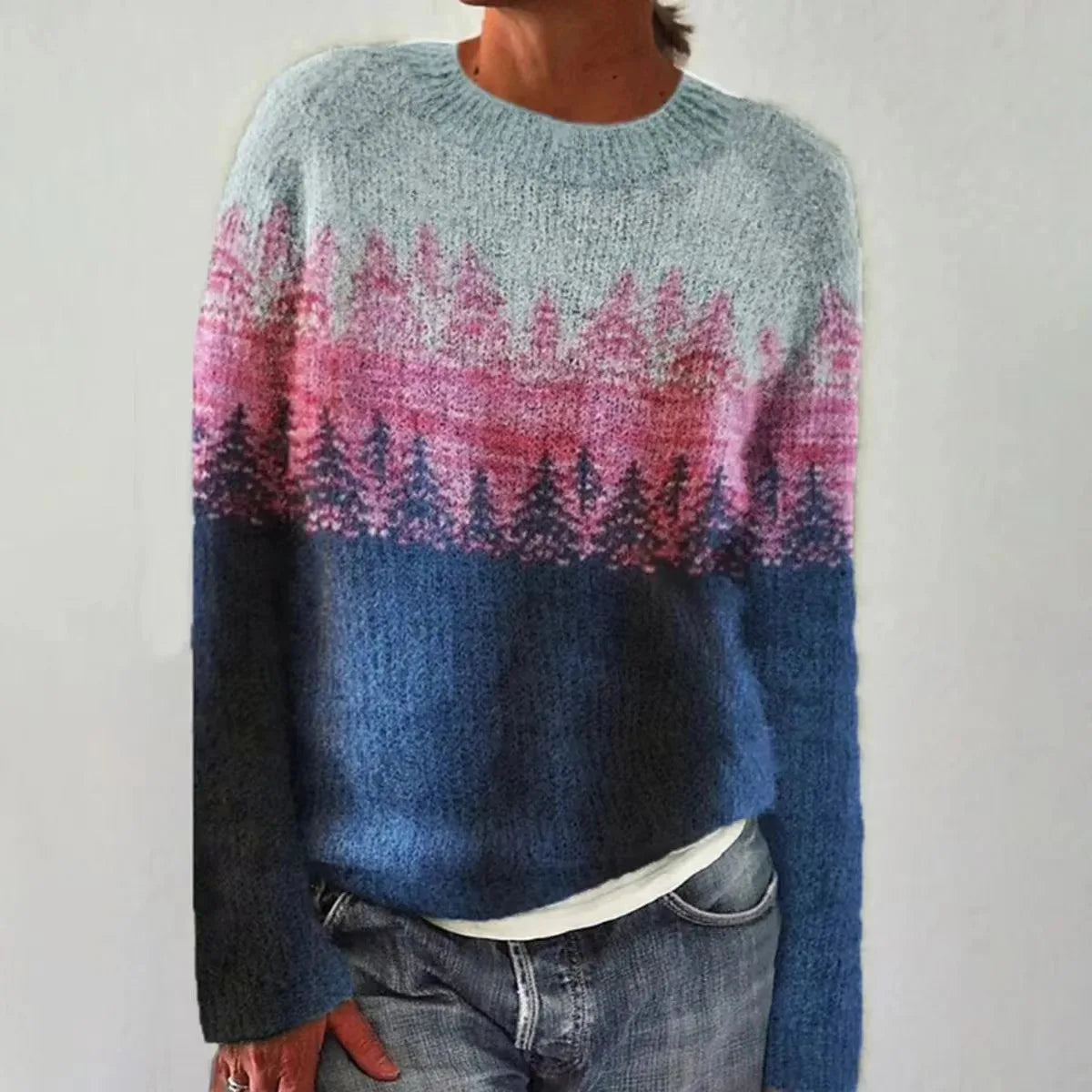 Luna™ - Stylish Retro Knit Sweater Made of Ultra-Soft and Comfortable Material