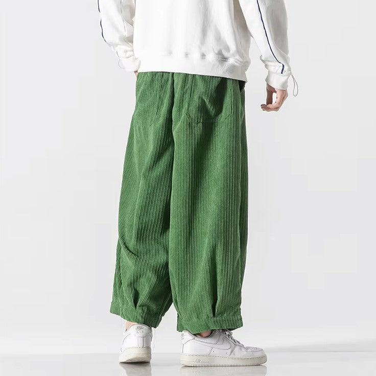 Enso Velvet Corduroy Pants for an Elegant and Comfortable Style