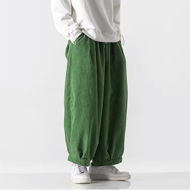 Enso Velvet Corduroy Pants for an Elegant and Comfortable Style