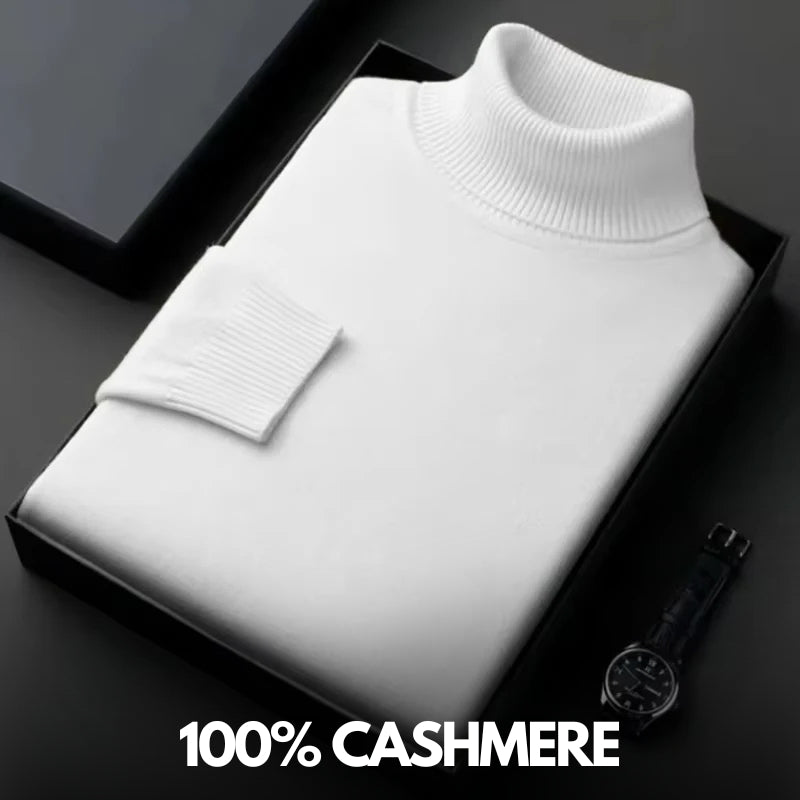Luxury Fine Knit Cashmere Sweater by Franco for Unmatched Comfort